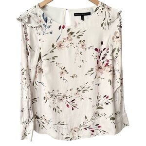 WHBM Juliette Split Sleeve Blouse NWOT